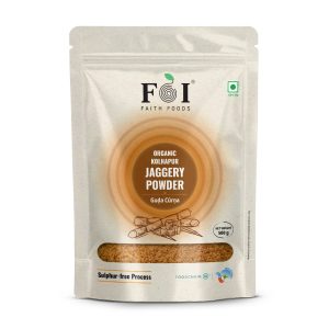 Organic Kolhapur Jaggery Powder