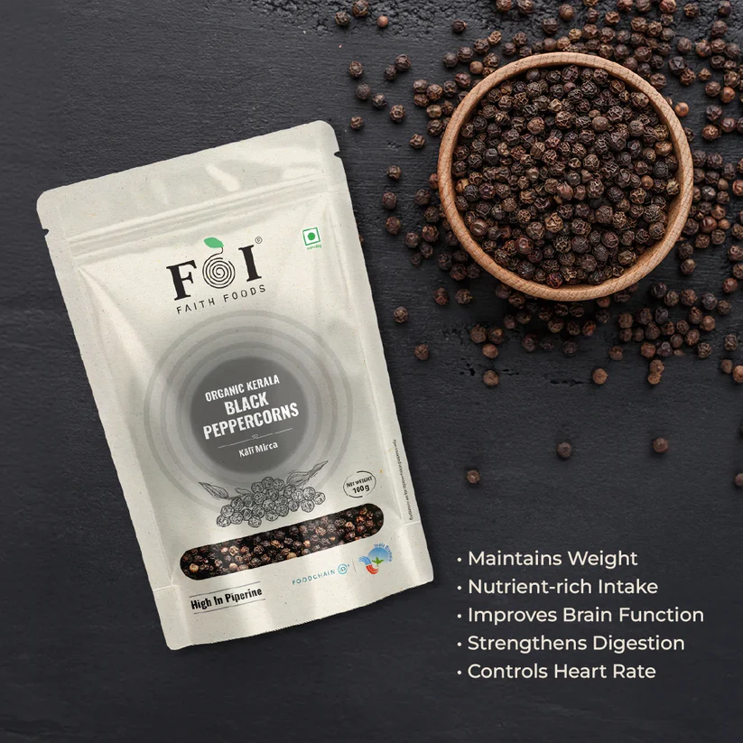 Organic Kerala Black Peppercorns - Image 4