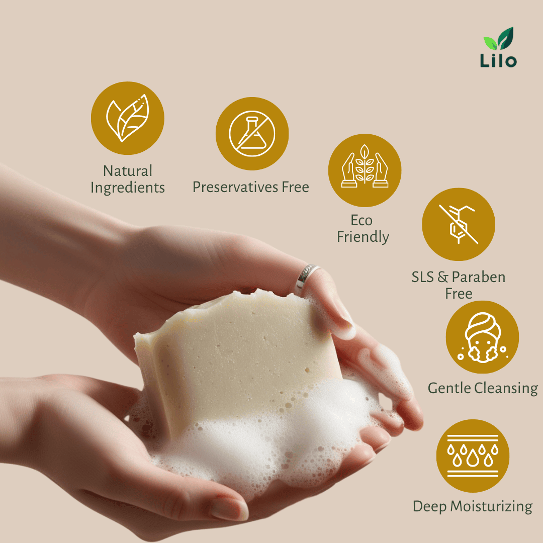 Rosemary Shampoo Bar | Anti- Dandruff | Apple Cider Vinegar | Rosemary | Organic Wild Forest Honey | Mango Seed Butter | Sweet Almond | Neem | Cold Pressed Coconut Oil - Image 4