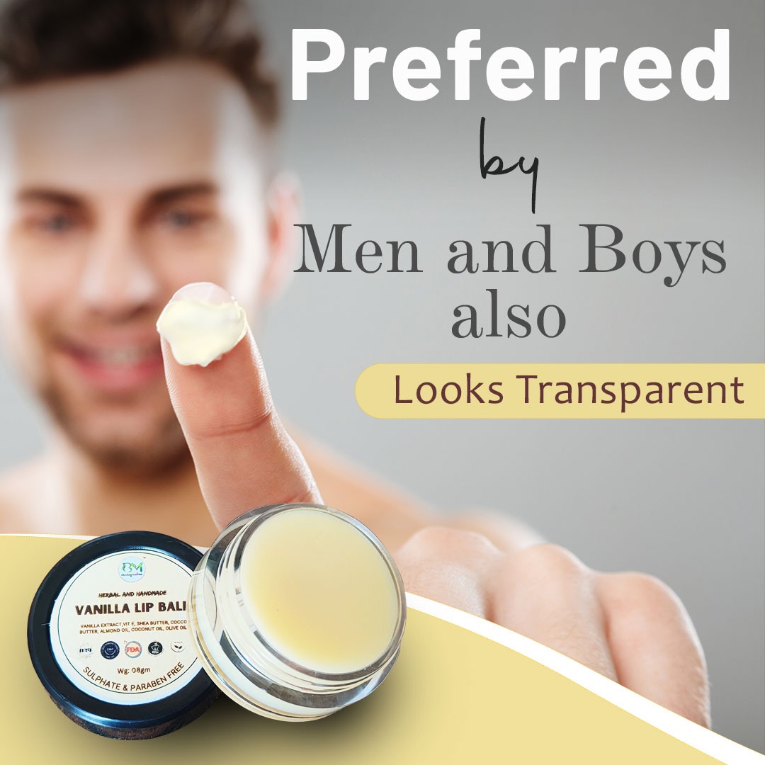 Beautimania Vanilla Lip Balm for Dark Lips to Lighten and Moisturizes - pack of 2 | Lip care Lip Balm for Dry and Chapped Lips | Lip Balm for Women & Men - Image 5