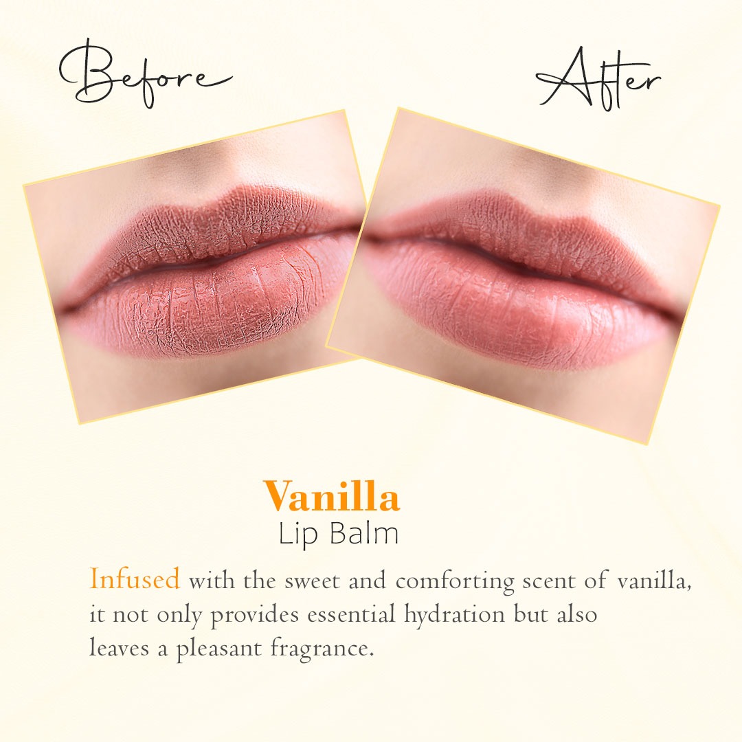 Beautimania Vanilla Lip Balm for Dark Lips to Lighten and Moisturizes - pack of 2 | Lip care Lip Balm for Dry and Chapped Lips | Lip Balm for Women & Men - Image 4
