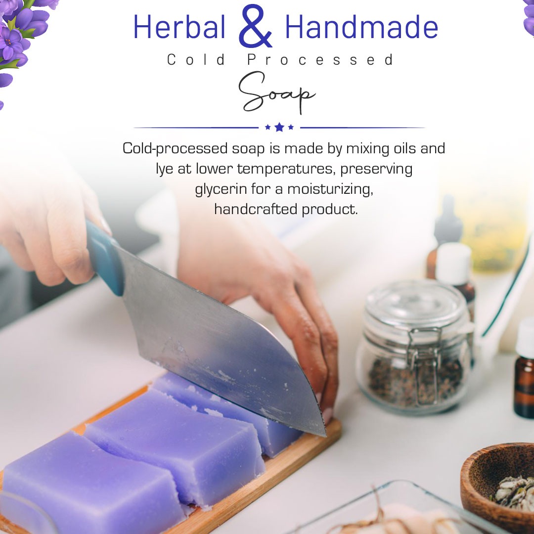 Beautimania cold process Lavender Bathing Soap 125 gm with Essential Oils - Image 3