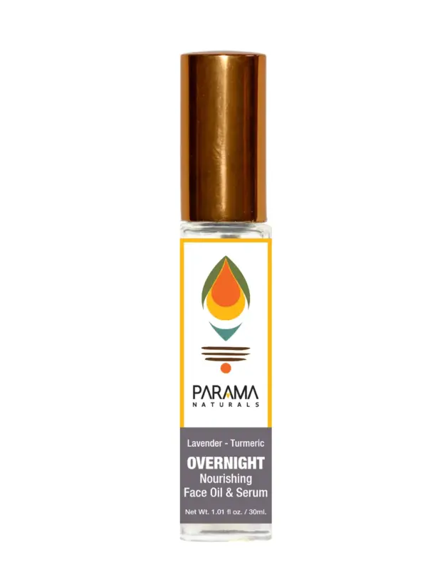 Lavender - Turmeric OVERNIGHT Nourishing Face Oil & Serum