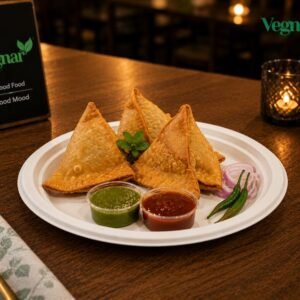 7 Inch Round Plates with Food